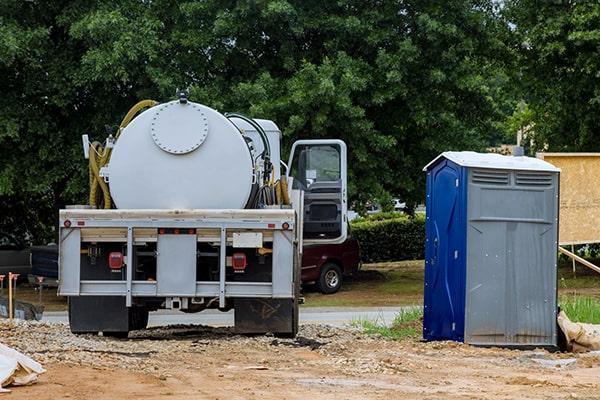 Porta Potty Rental of Newark workers